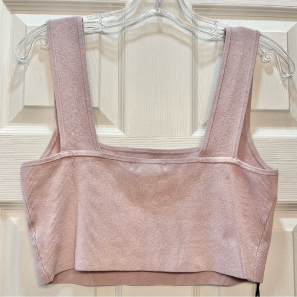 H&M Lavender Crop Top - Medium, Tank Top - Picture 2 of 6